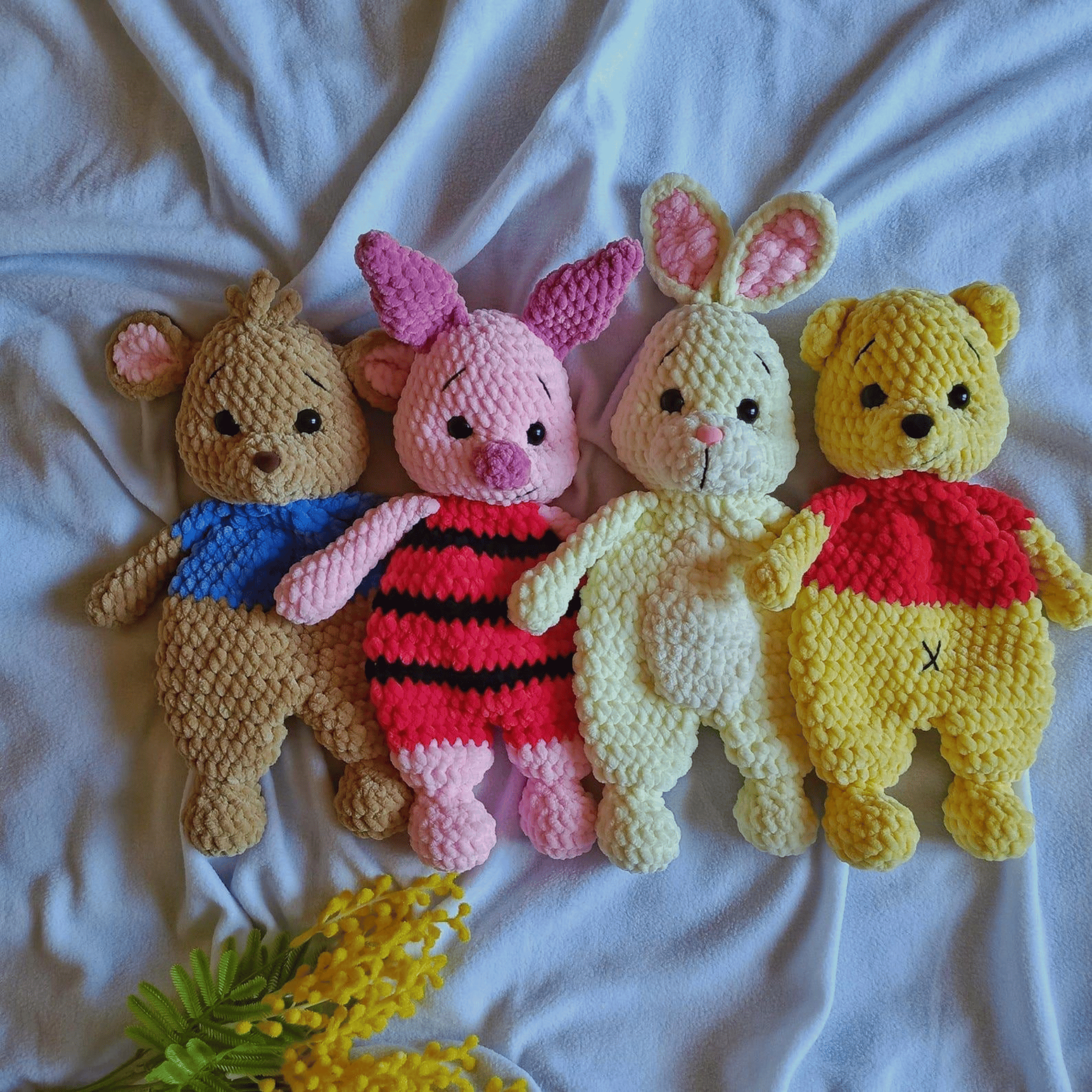 Patron de crochet 7 en 1 Ours et amis